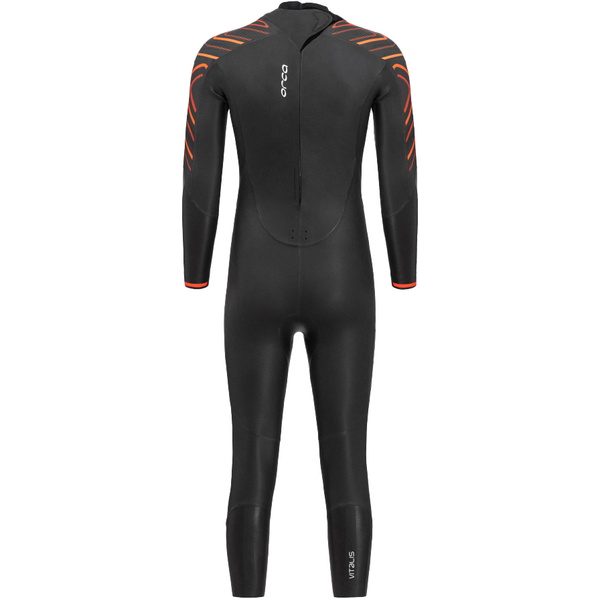 2026 Orca Da Uomo Vitalis Thermal Back Zip Open Water Swim Muta NN2U - Black